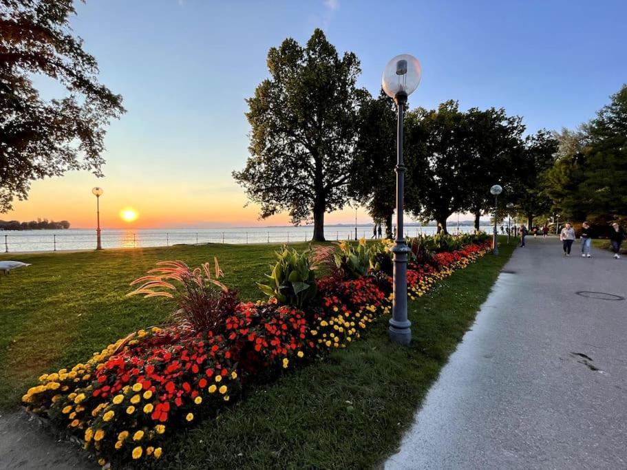 Zentrales Apartment Pfaenderblick Bregenz Luaran gambar